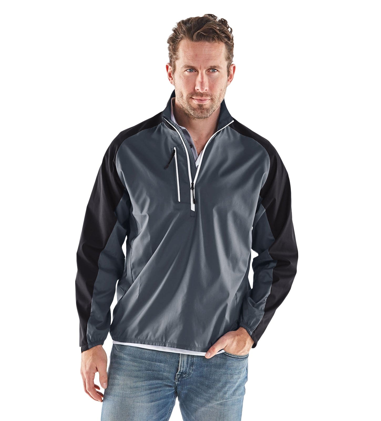 Men's Idealist Water-Resistant 1/4 Zip Windshirt Pullover – Storm Creek