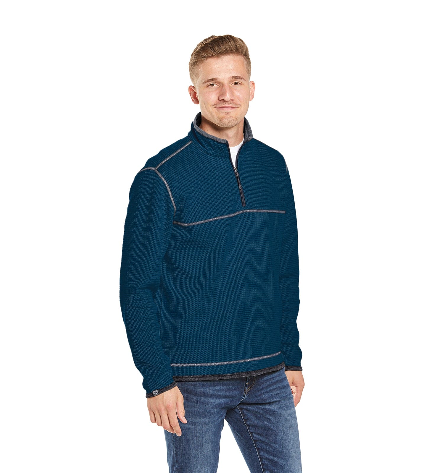 Men's Thermal Sherpa Lined 1/4 Zip Pullover