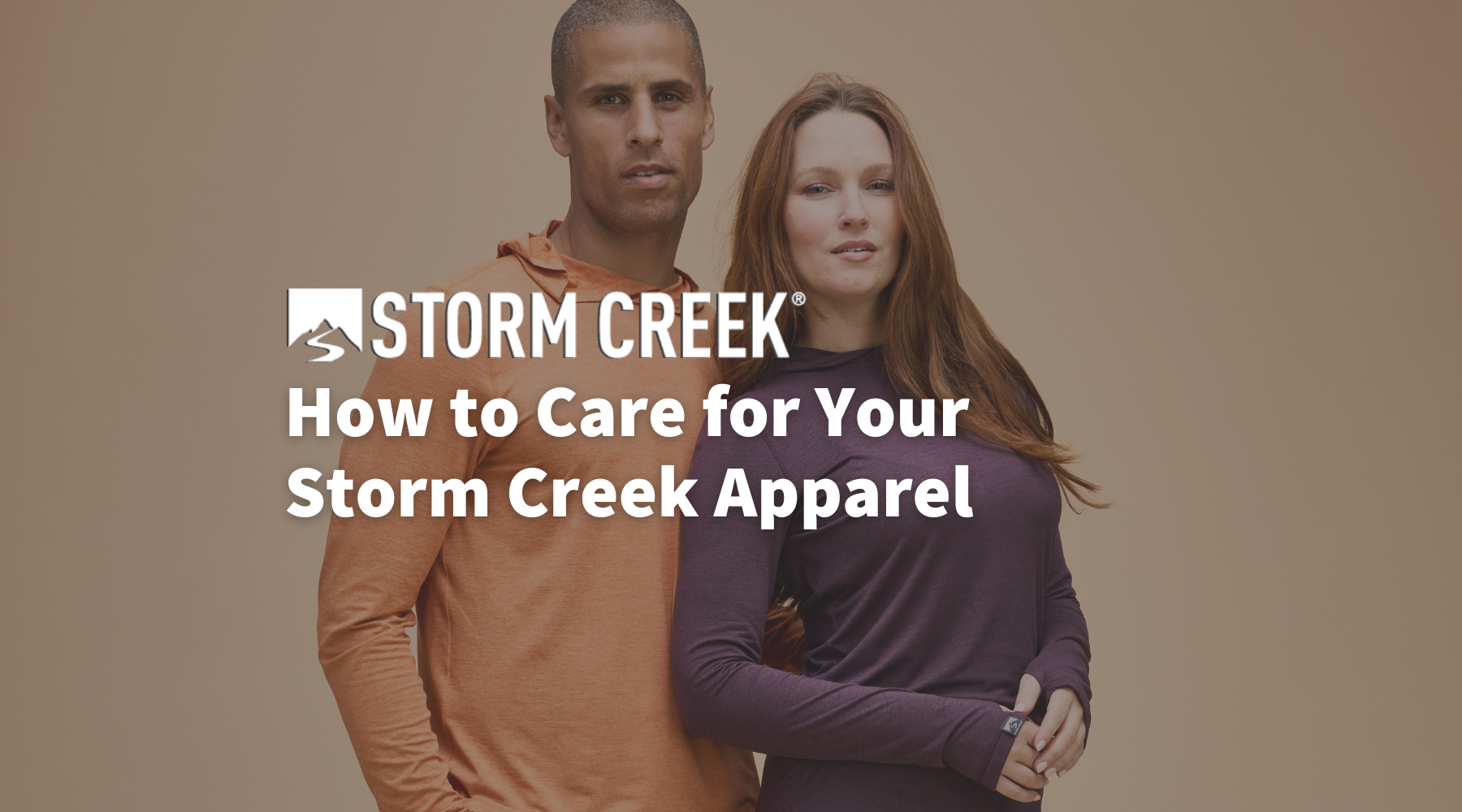 How to Care for Your Storm Creek Apparel