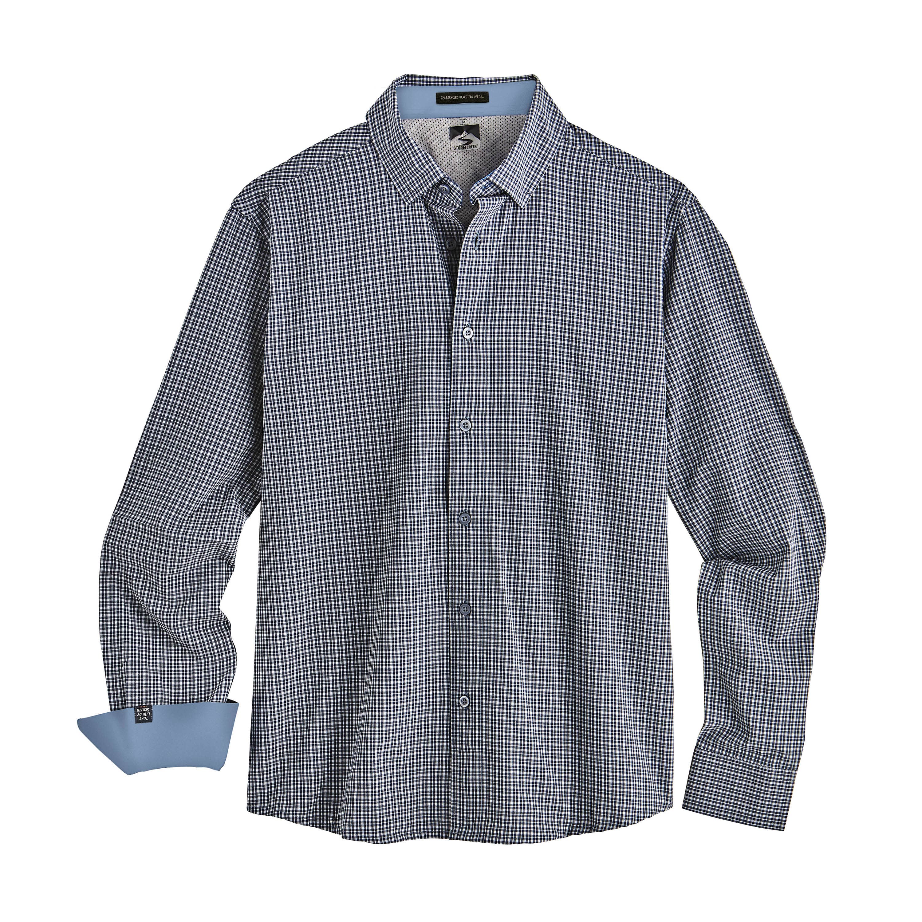 Men's Influencer Woven Shirt - Microplaid