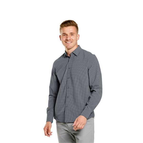 Men's Influencer Woven Shirt - Microplaid