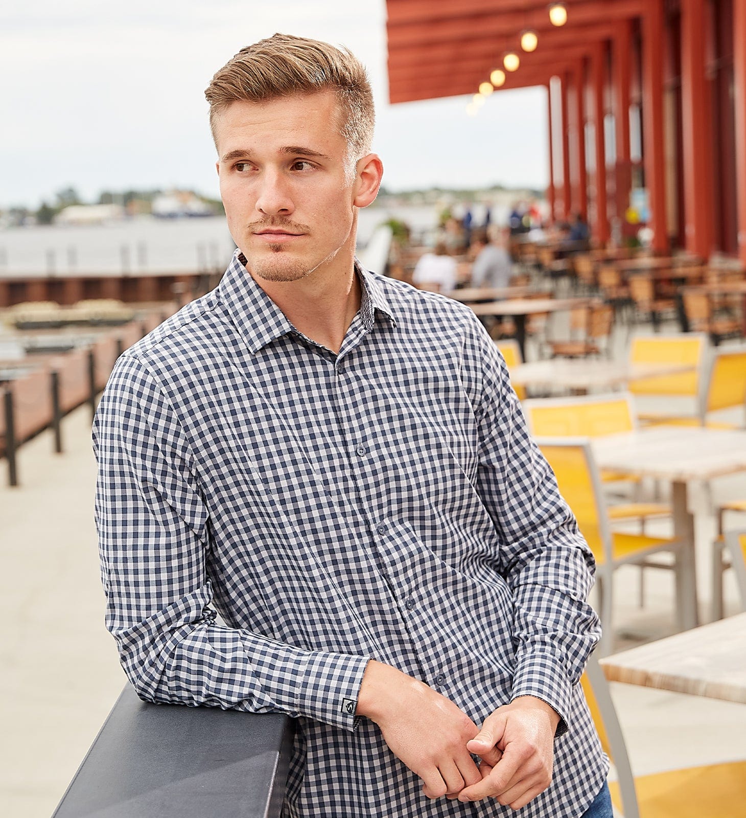 Men's Influencer Woven Shirt - Gingham – Storm Creek