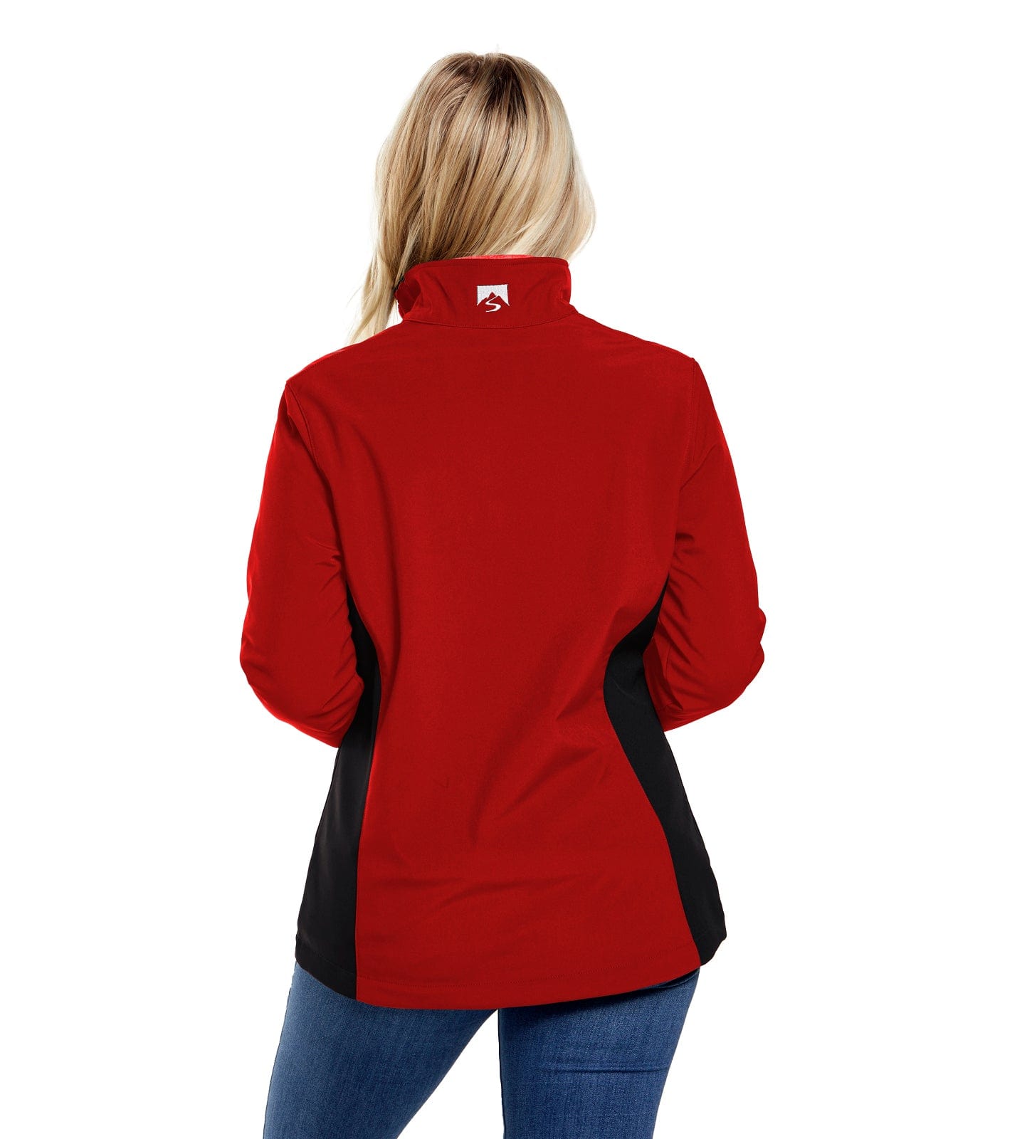 Bright red jacket womens best sale